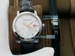 TWS Replica AP Jules Audemars Extra-Thin SS White Dial Rose Gold Markers Watch